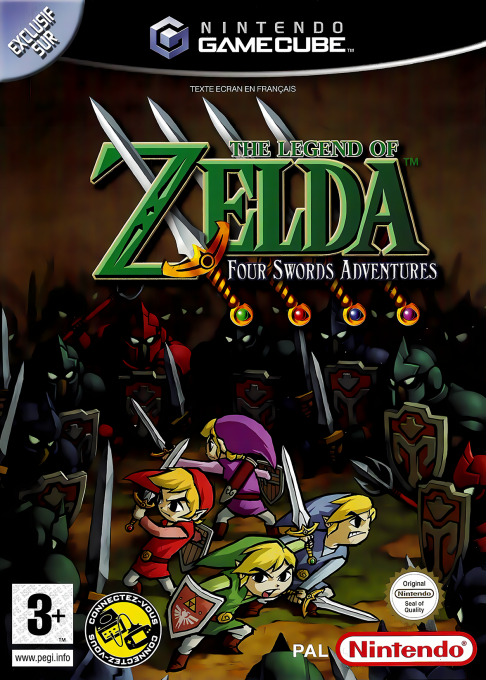 Jaquette de The Legend of Zelda : Four Swords Adventures
