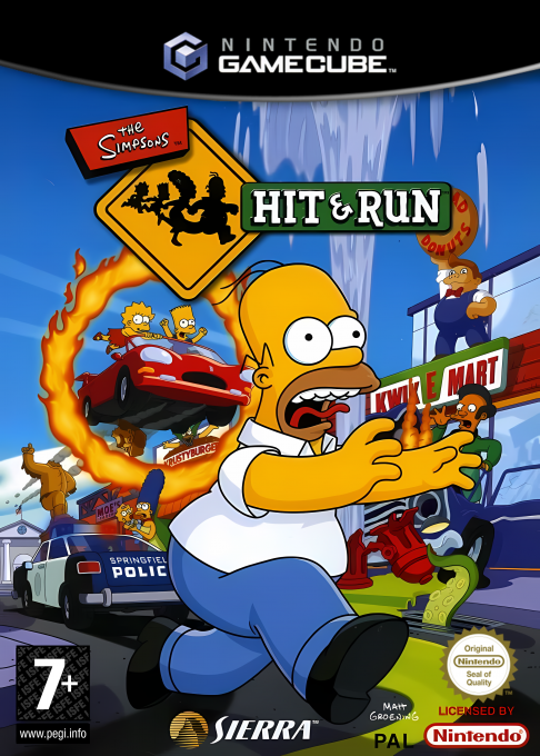Jaquette de The Simpsons : Hit & Run