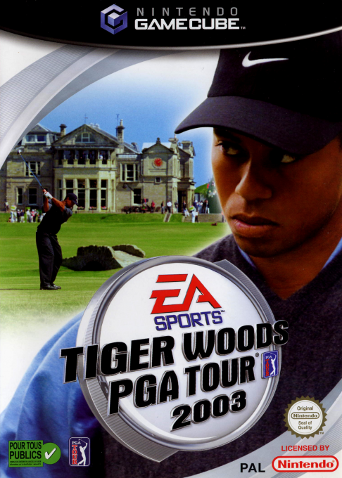 Jaquette de Tiger Woods PGA Tour 2003