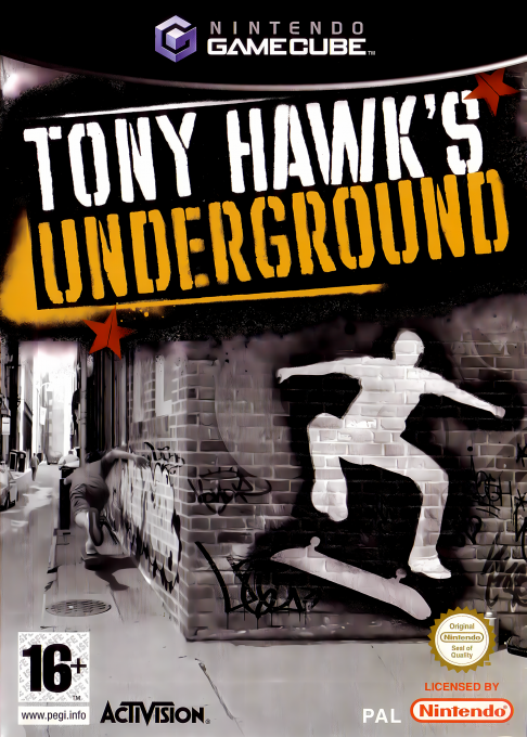 Jaquette de Tony Hawk's Underground