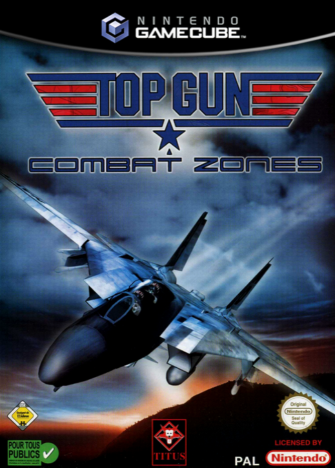 Jaquette de Top Gun : Combat Zones