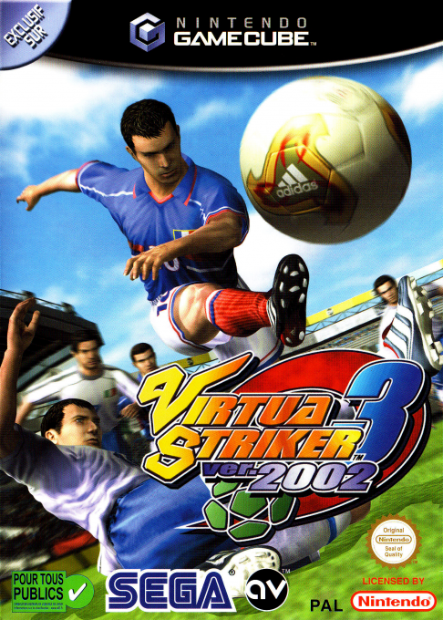 Jaquette de Virtua Striker 3 Ver.2002
