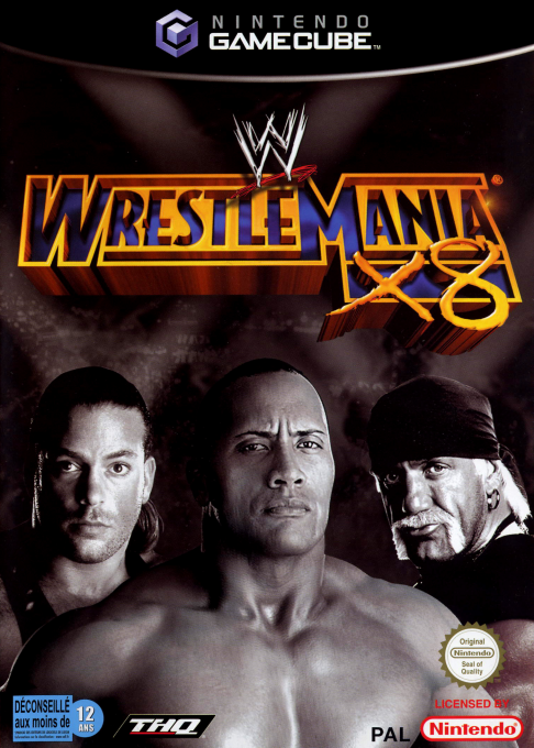 Jaquette de WWE Wrestlemania X8