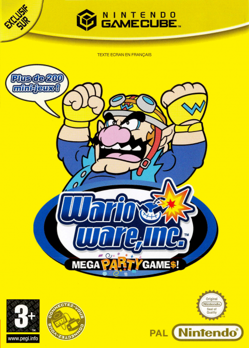Jaquette de WarioWare, Inc. : Mega Party Game$!