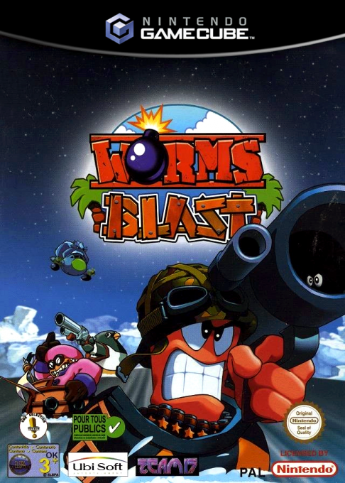 Jaquette de Worms Blast