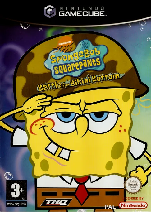 Jaquette de Spongebob Squarepants : Battle for Bikini Bottom