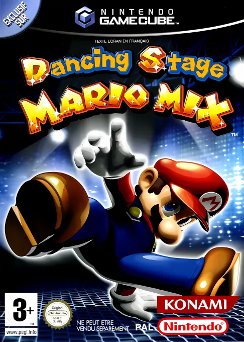 Jaquette de Dancing Stage : Mario Mix