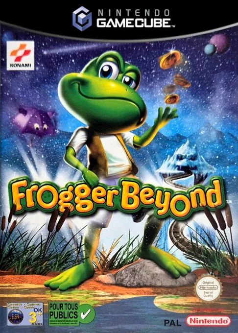 Jaquette de Frogger Beyond