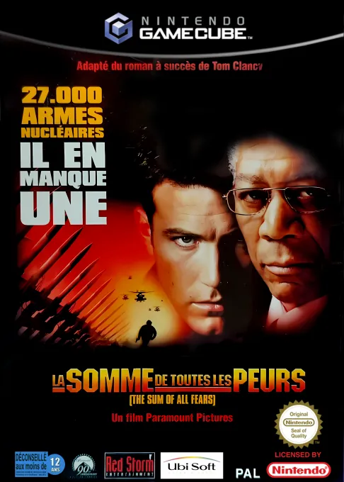 Jaquette de La Somme de toutes les Peurs