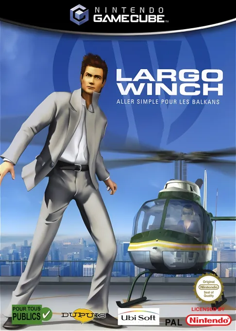 Jaquette de Largo Winch : Aller simple pour les Balkans