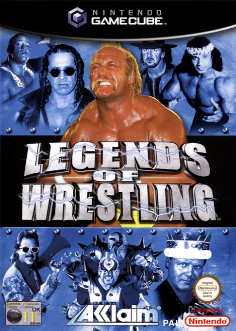 Jaquette de Legends of Wrestling