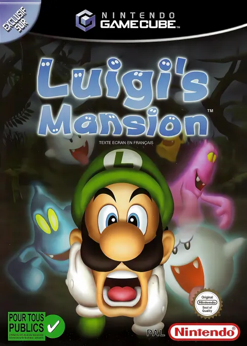 Jaquette de Luigi's Mansion