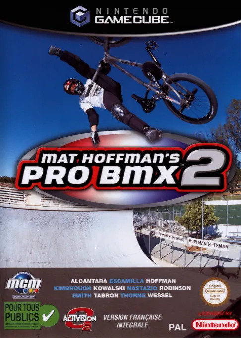 Jaquette de Mat Hoffman's Pro BMX 2