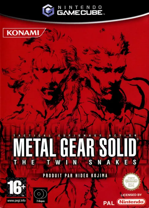 Jaquette de Metal Gear Solid : The Twin Snakes