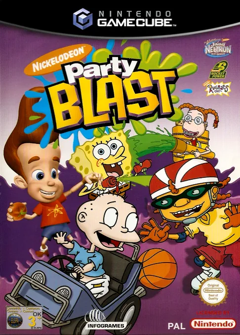 Jaquette de Nickelodeon Party Blast