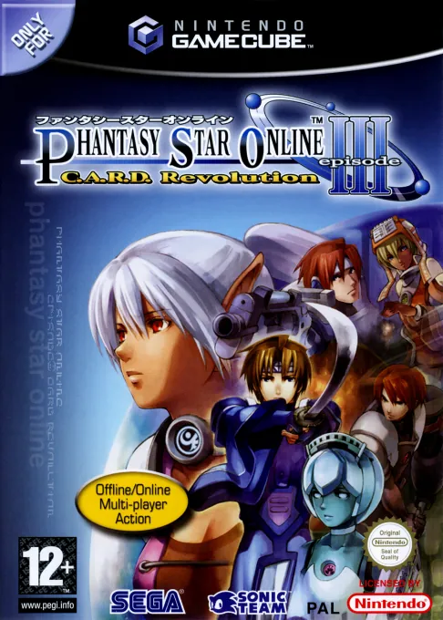 Jaquette de Phantasy Star Online Episode III : C.A.R.D. Revolution