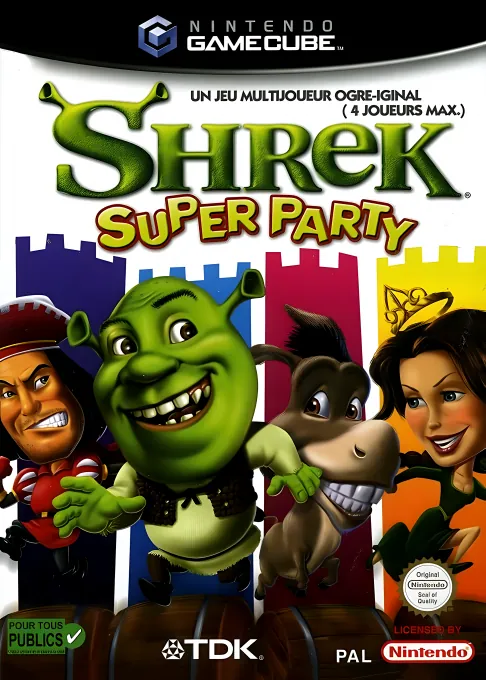 Jaquette de Shrek : Super Party