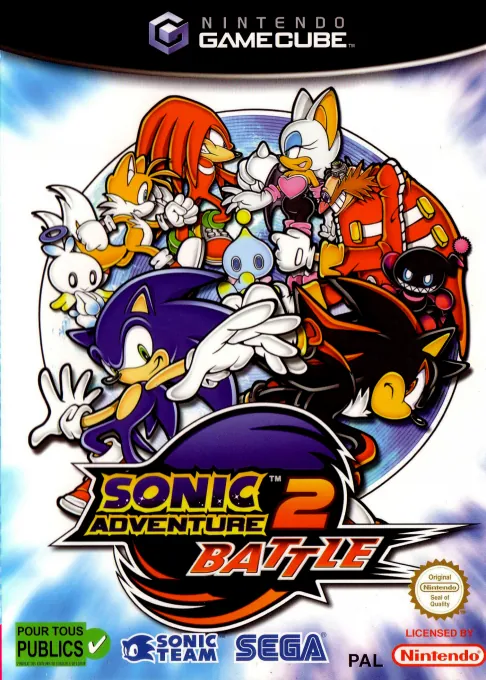 Jaquette de Sonic Adventure 2 Battle