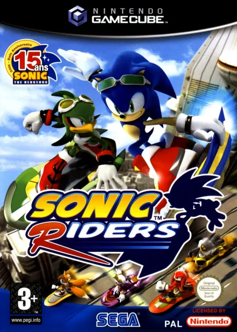 Jaquette de Sonic Riders