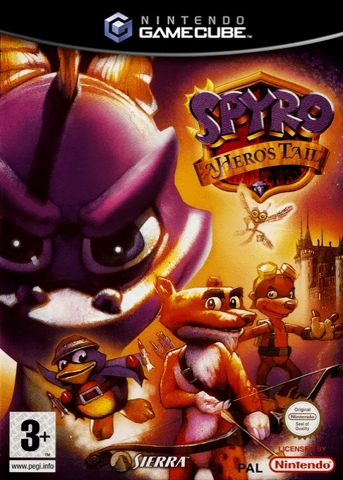 Jaquette de Spyro : A Hero's Tail
