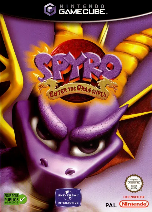 Jaquette de Spyro : Enter the Dragonfly