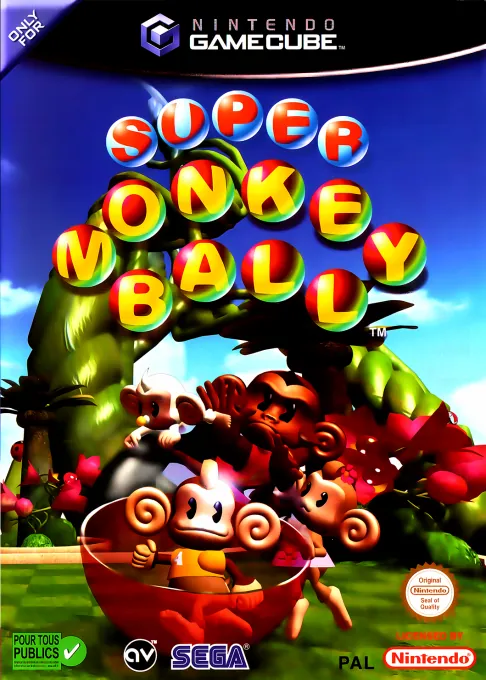 Jaquette de Super Monkey Ball