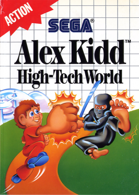 Jaquette de Alex Kidd : High-Tech World
