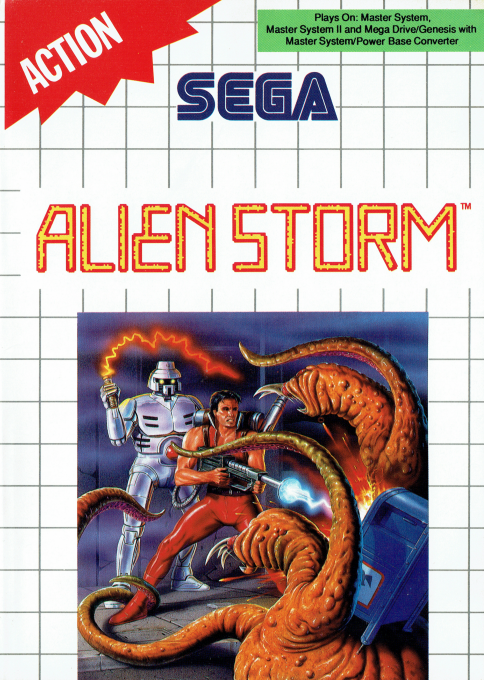 Jaquette de Alien Storm