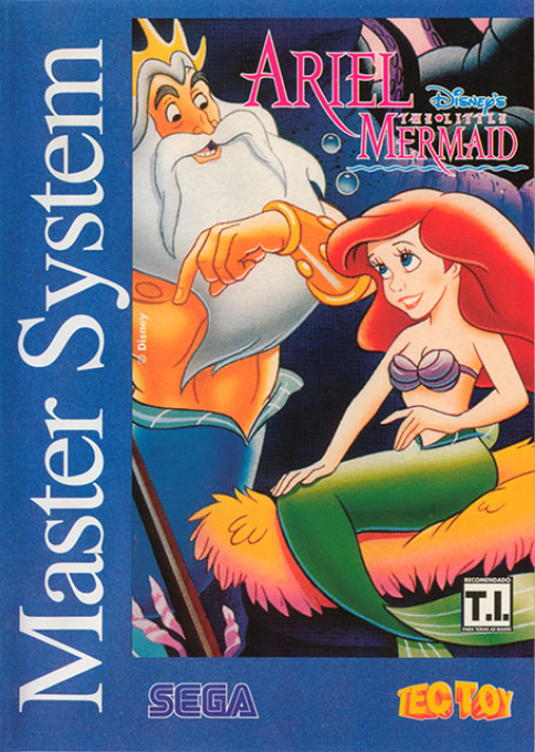 Jaquette de Ariel The Little Mermaid