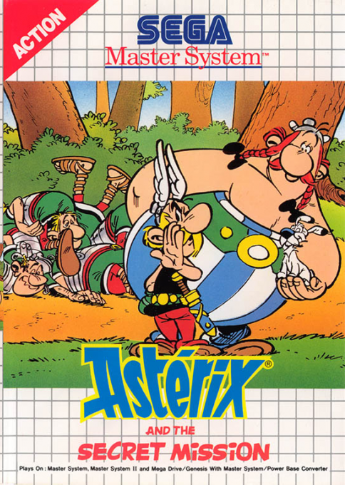 Jaquette de Astérix and the Secret Mission