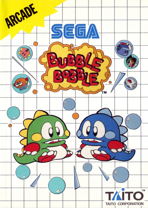 Jaquette de Bubble Bobble