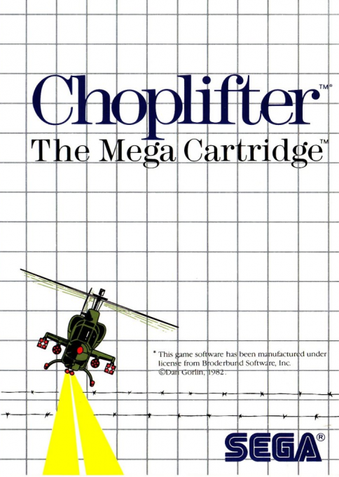 Jaquette de Choplifter