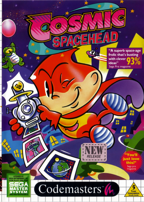 Jaquette de Cosmic Spacehead