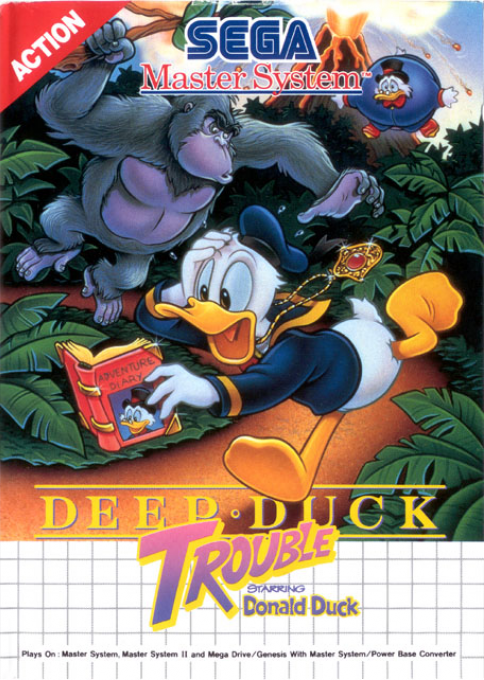 Jaquette de Deep Duck Trouble Starring Donald Duck