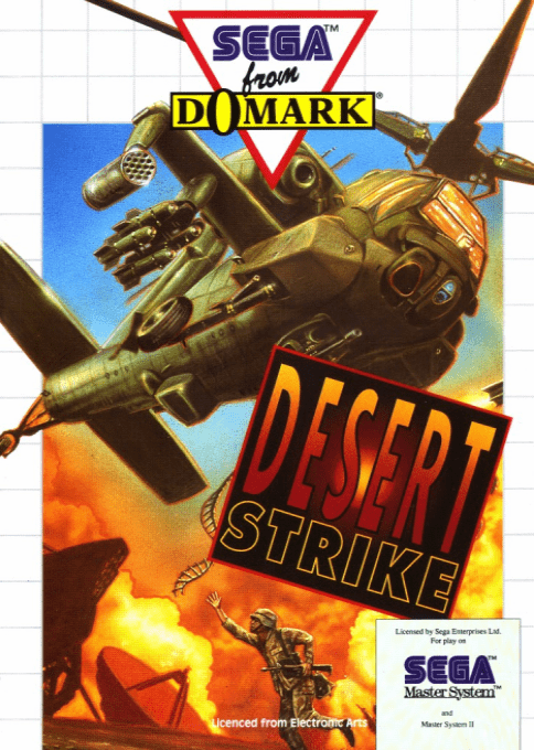 Jaquette de Desert Strike