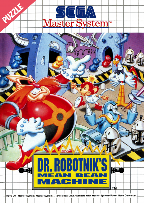 Jaquette de Dr. Robotnik's Mean Bean Machine