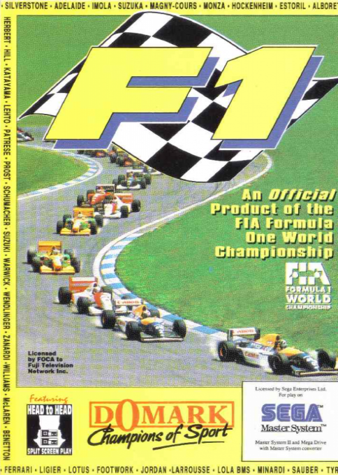 Jaquette de F1