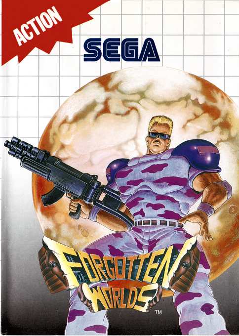 Jaquette de Forgotten Worlds