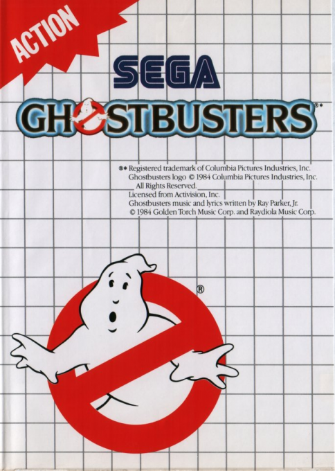 Jaquette de Ghostbusters