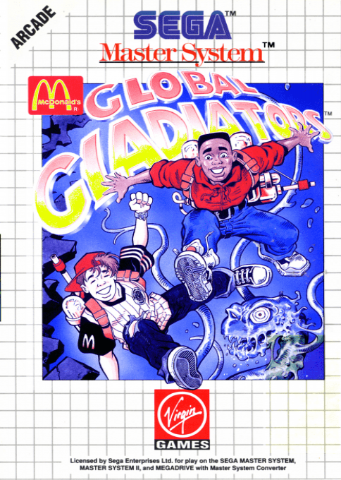 Jaquette de Global Gladiators