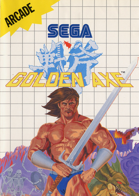 Jaquette de Golden Axe
