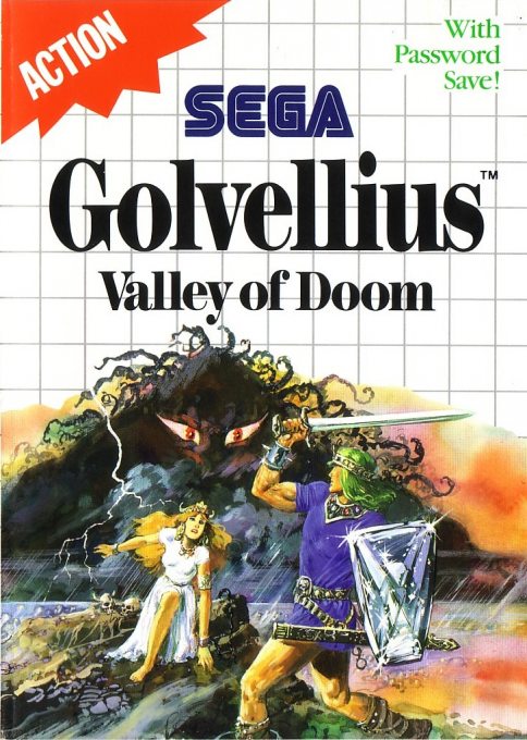 Jaquette de Golvellius : Valley of Doom
