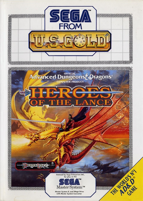 Jaquette de Heroes of the Lance