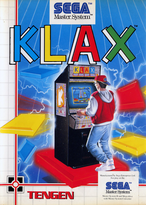 Jaquette de Klax