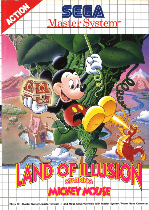 Jaquette de Land of Illusion Starring Mickey Mouse
