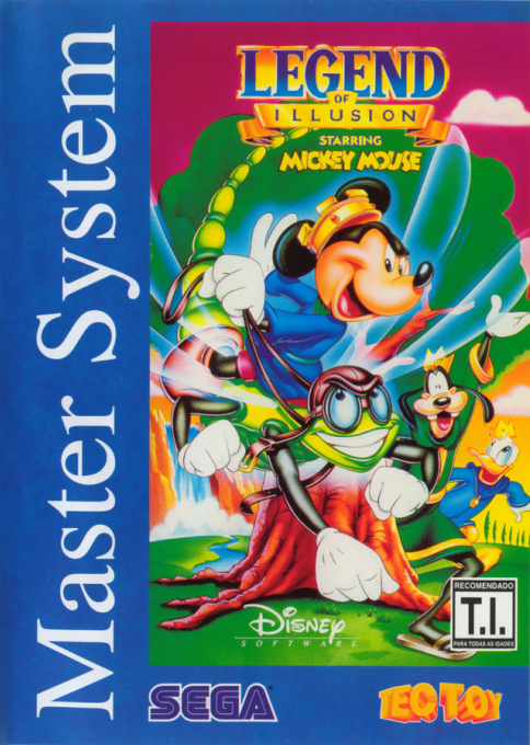 Jaquette de Legend of Illusion starring Mickey Mouse