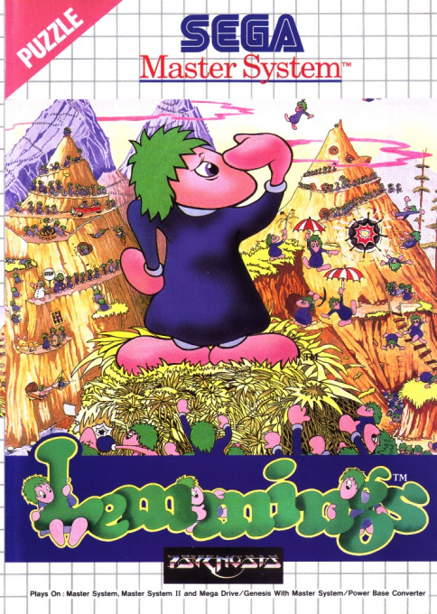 Jaquette de Lemmings