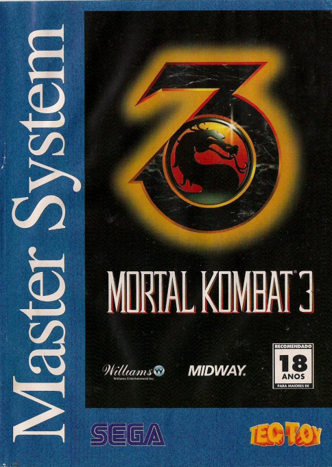 Jaquette de Mortal Kombat 3