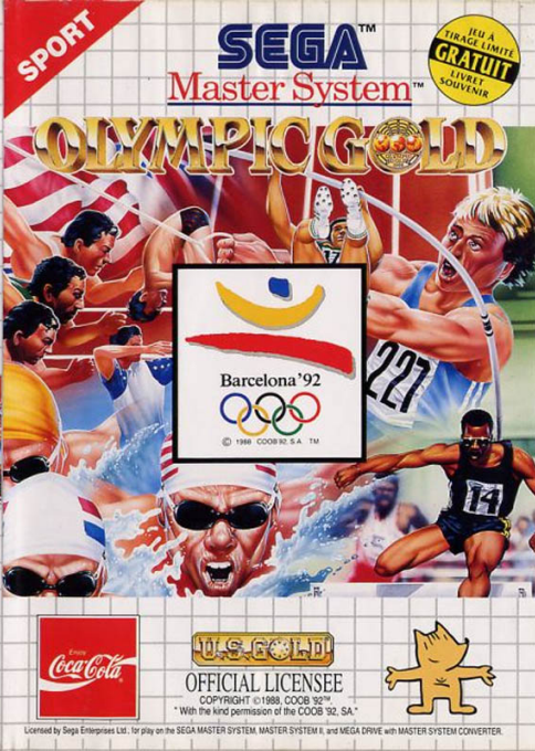 Jaquette de Olympic Gold