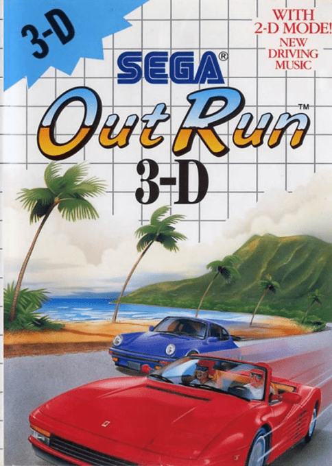 Jaquette de Out Run 3-D
